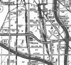 County map view