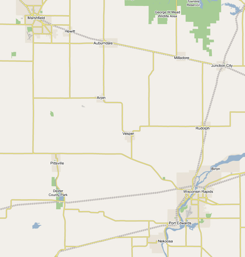 The country traversed by the Nekoosa Line